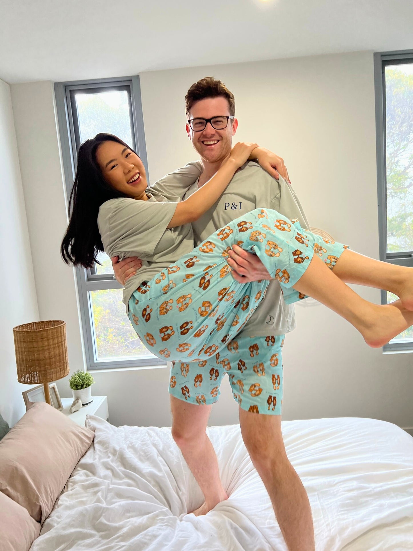 Otterly Love You Pyjama Shorts