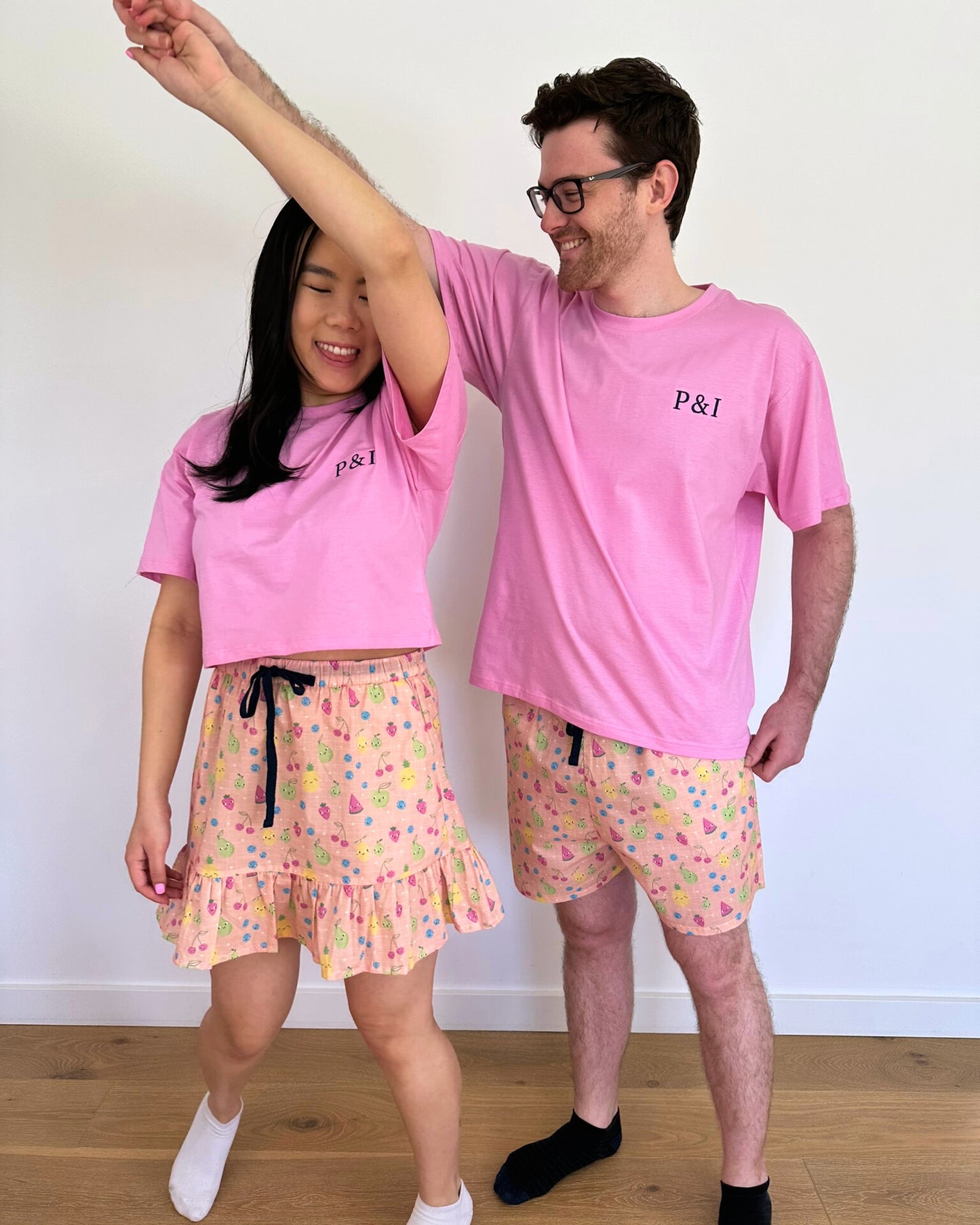 Love You Berry Much Pyjama Shorts