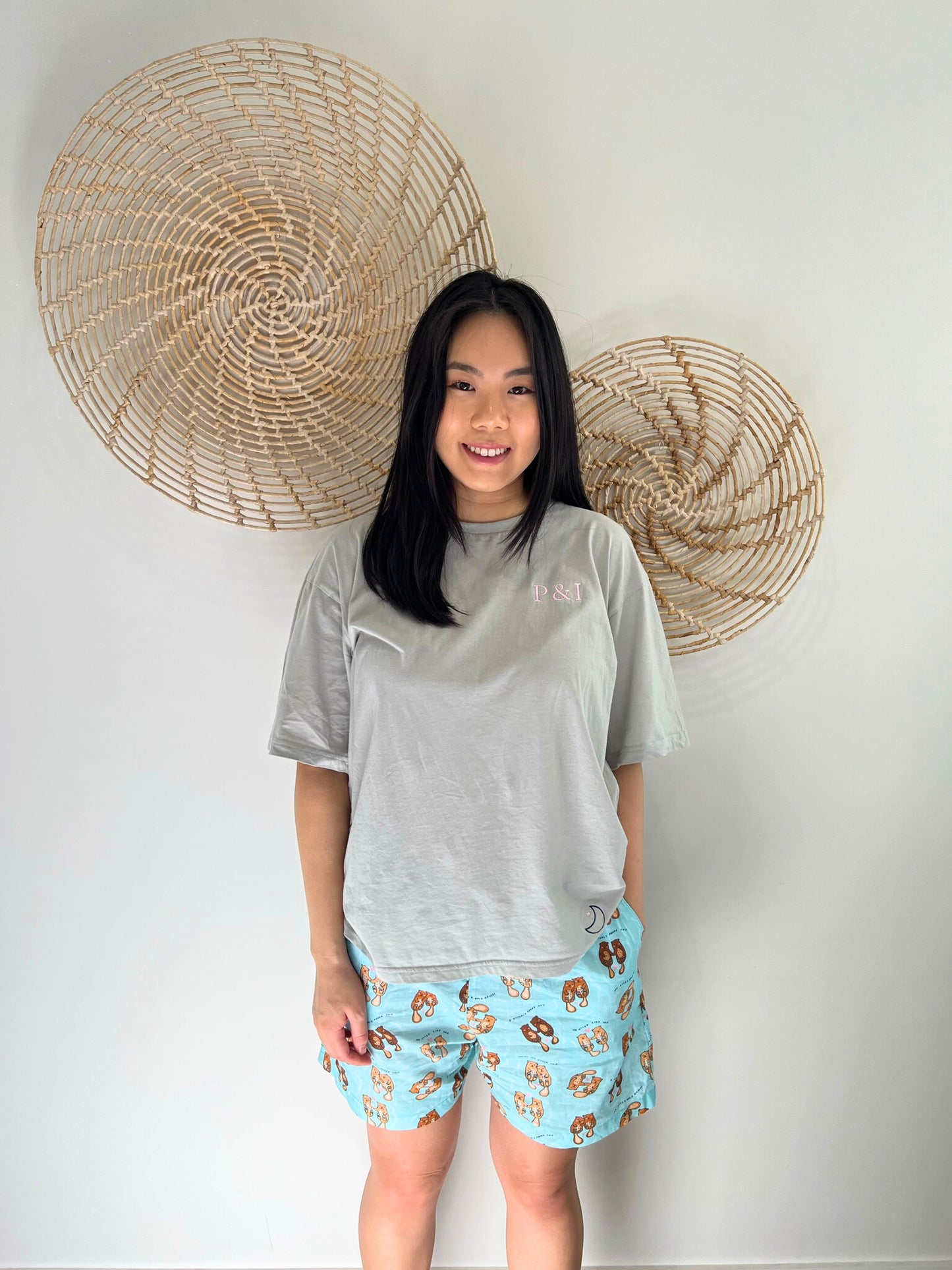 Otterly Love You Pyjama Shorts