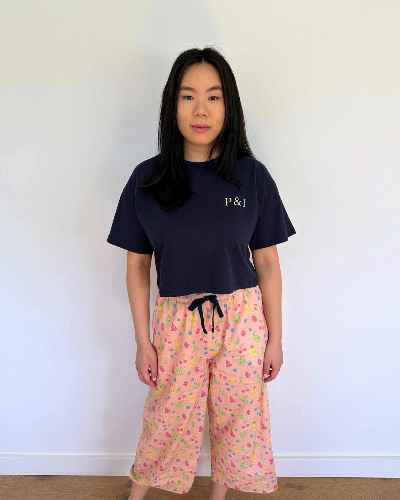 Classic Sleepwear Crop Tee