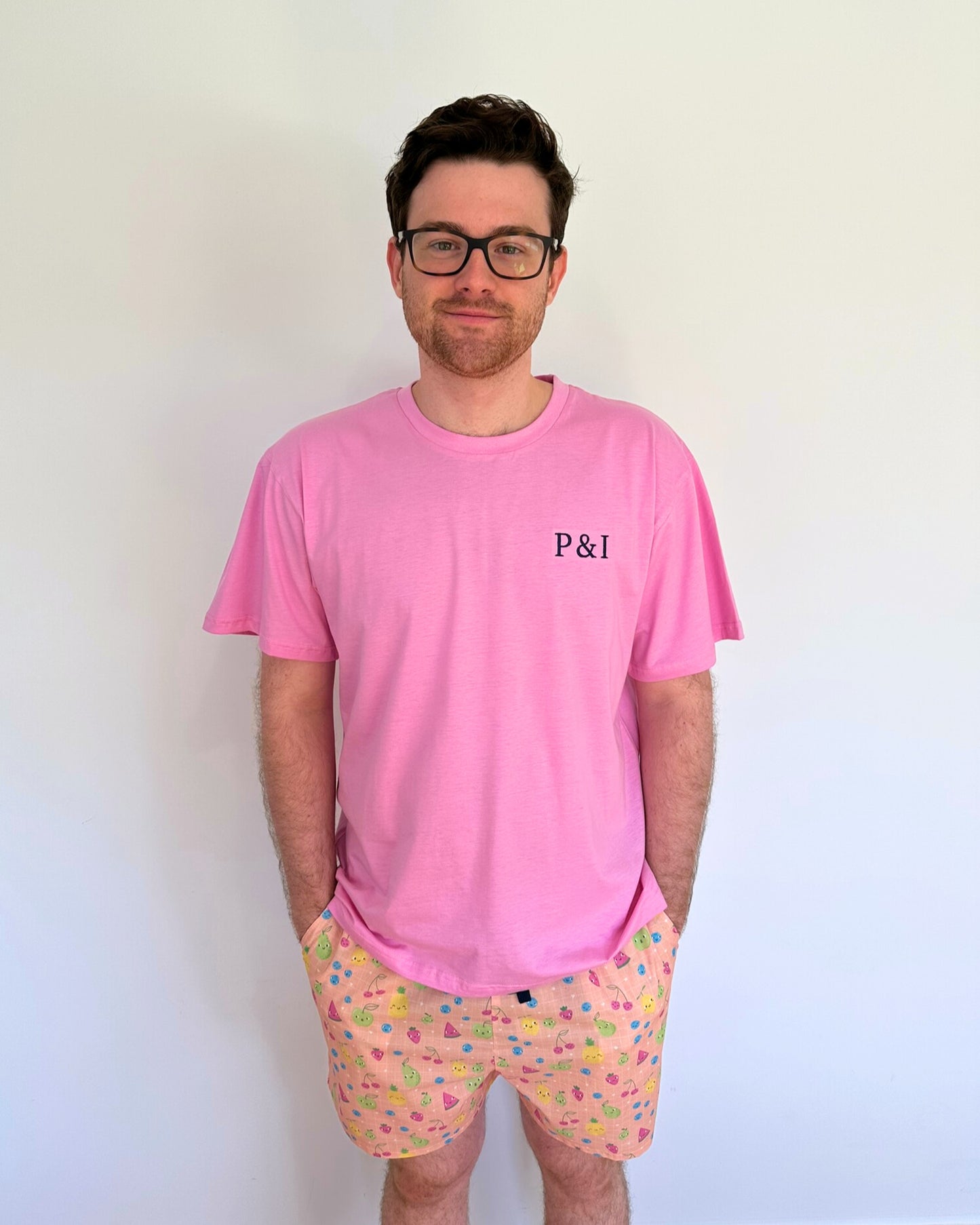Love You Berry Much Pyjama Shorts