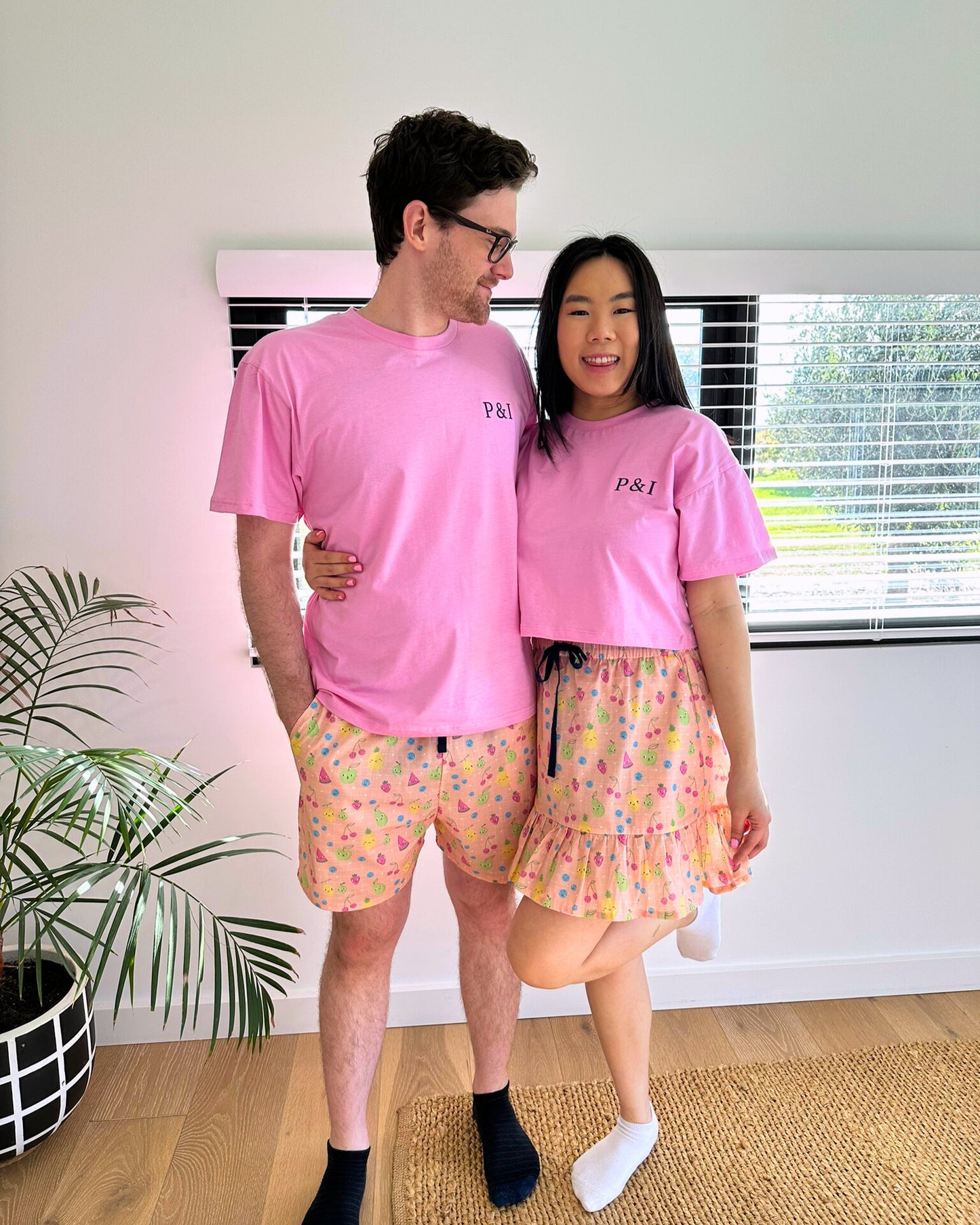 Love You Berry Much Pyjama Shorts