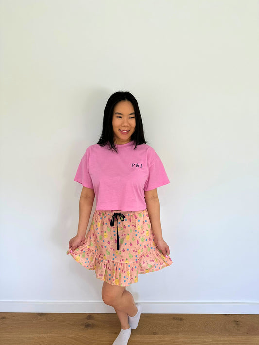 Love You Berry Much Pyjama Skirt