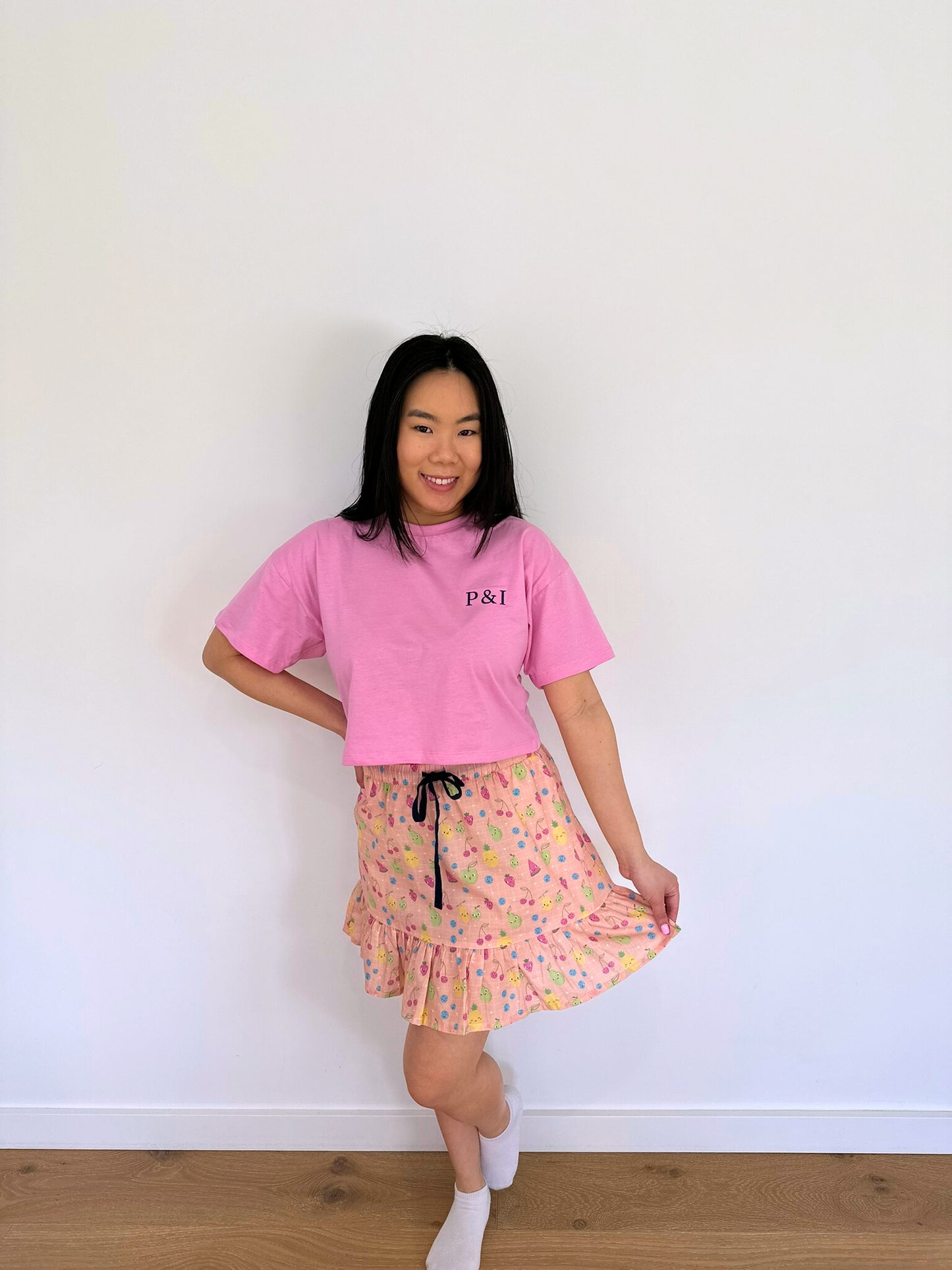 Classic Sleepwear Crop Tee