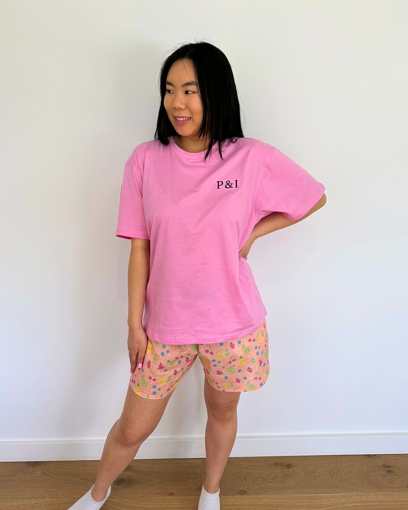 Love You Berry Much Pyjama Shorts
